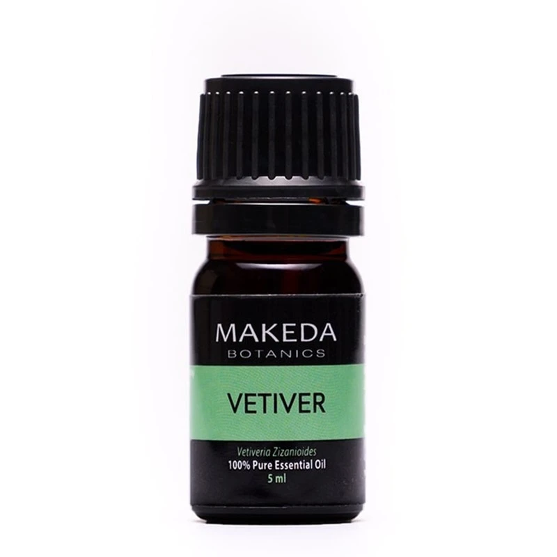 Етерично масло Ветивер MAKEDA Botanics VETIVER терапевтичен клас, 5 мл