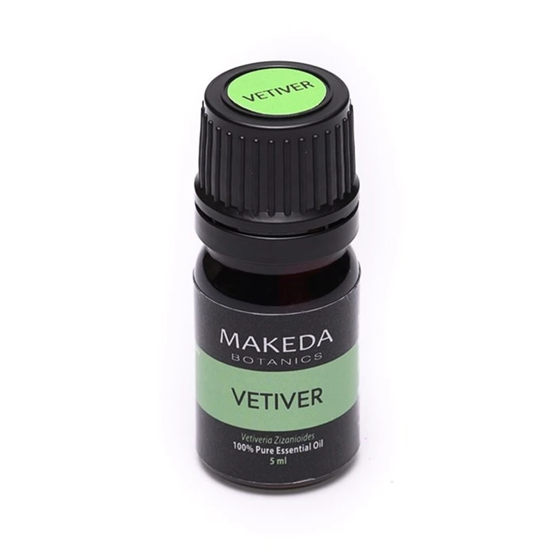 Етерично масло Ветивер MAKEDA Botanics VETIVER терапевтичен клас, 5 мл
