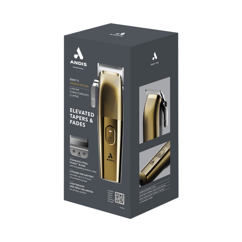 Andis Envy II Premier - професионална машинка за подстригване