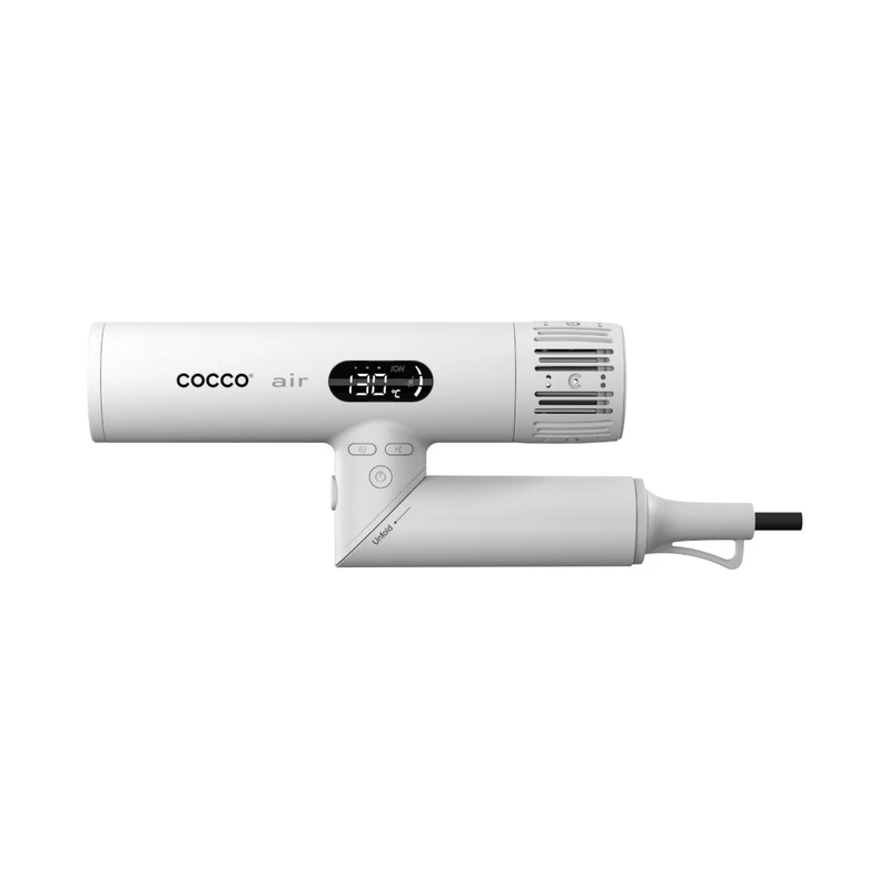 Cocco Air Ionic - професионален ултралек сешоар, бял