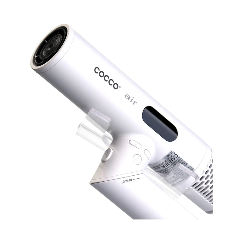 Cocco Air Ionic - професионален ултралек сешоар, бял