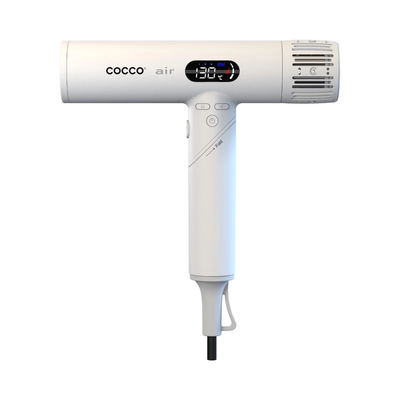 Cocco Air Ionic - професионален ултралек сешоар, бял