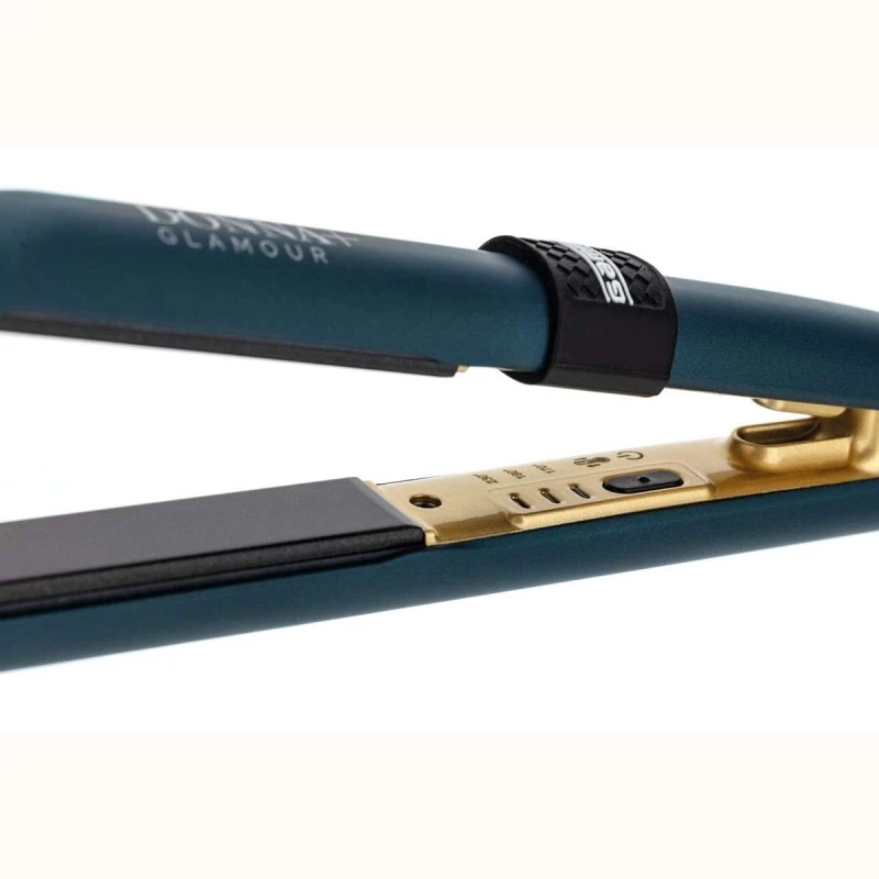 Gamma+ DonnaPiu Glamour - Професионална преса за коса, син графит