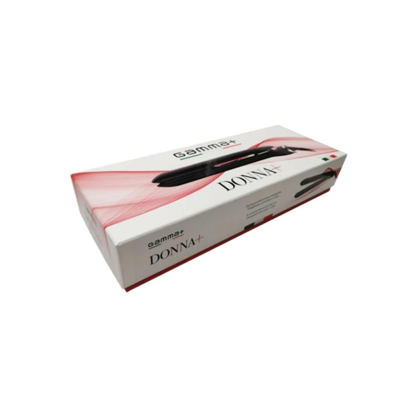 Gamma+ DonnaPiu Glamour - Професионална преса за коса, син графит