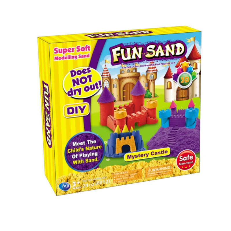 Комплект кинетичен пясък Fun Sand Замъци