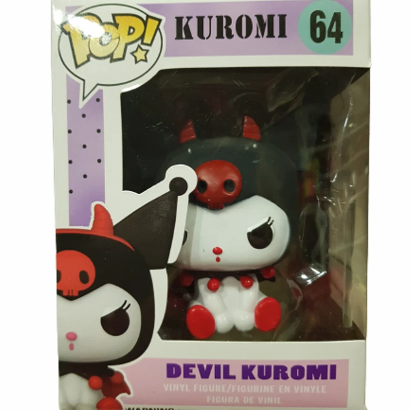 Фигурка Ahelos, Devil Kuromi, Пластмасова, 10 см