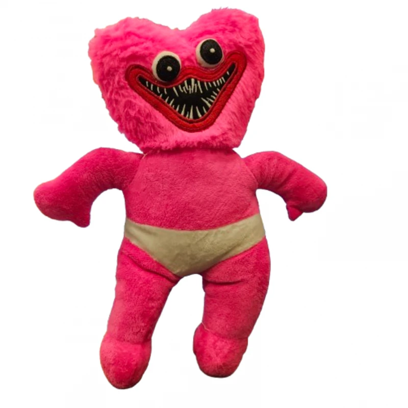 Играчка Baby Huggy Wuggy, Плюшен, Розов, 30 см