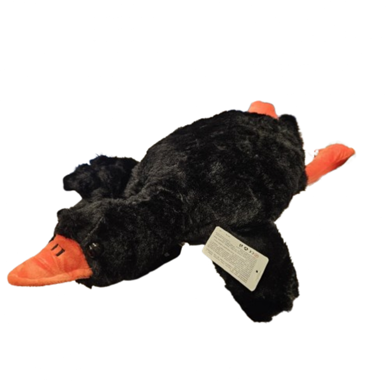 Играчка Гъска, Плюшена, Черна, 50 см