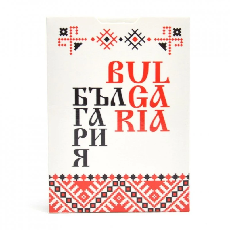 Карти за игра, Български фолклор, Картонени, Многоцветни
