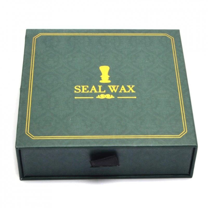 Комплект печати Ahelos, За восък, 6 приставки, Кафяв