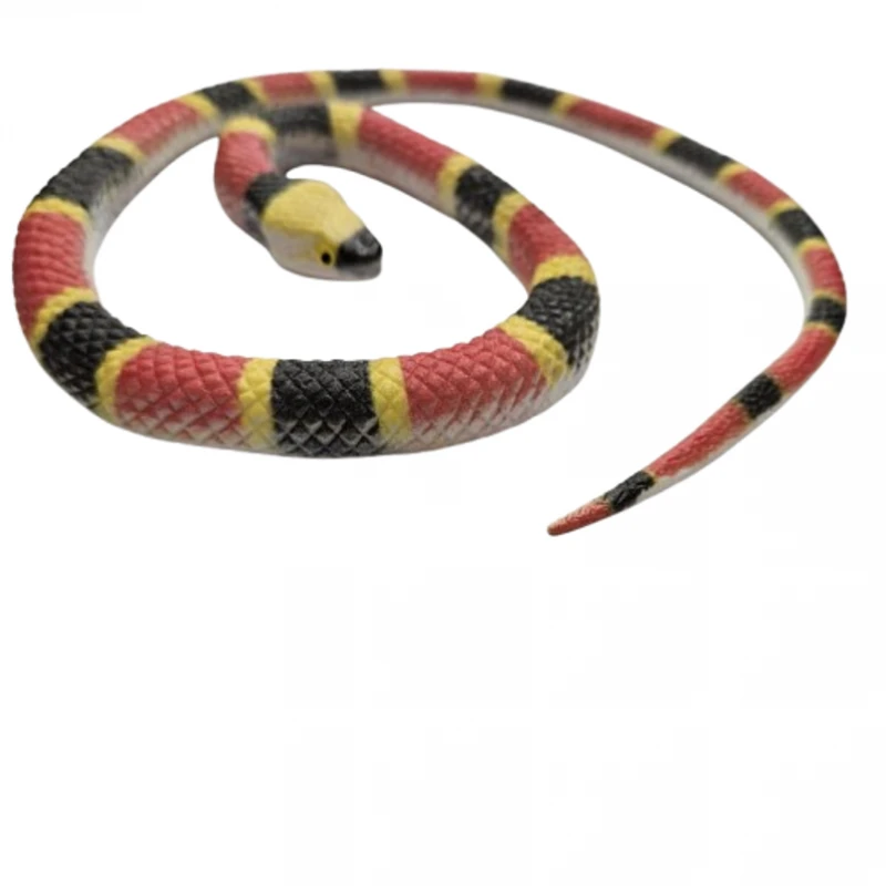 Фигурка Коралова Змия, Гумена, 60 см