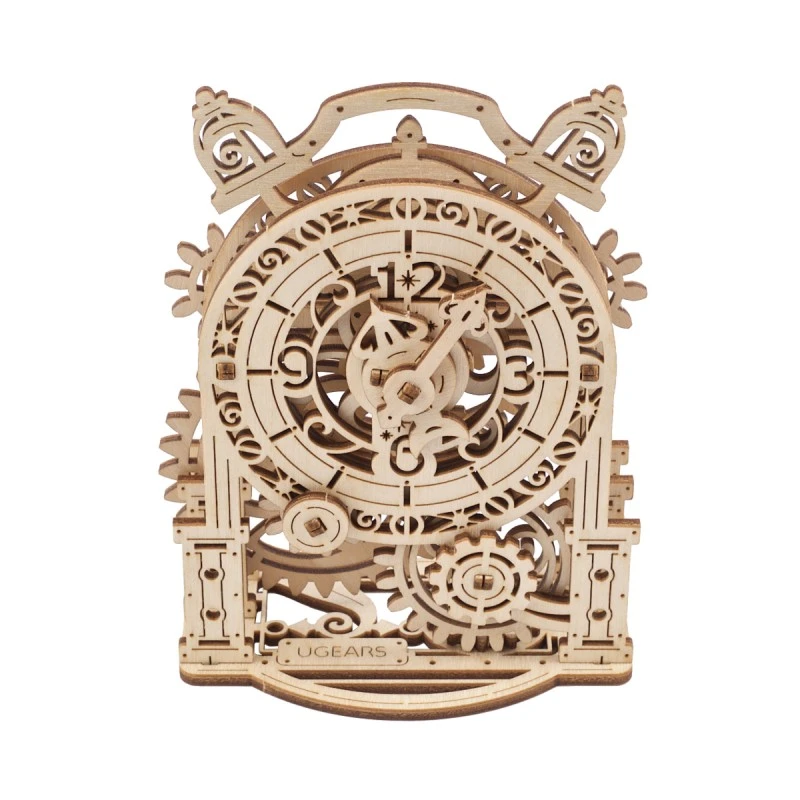 3D Пъзел Ugears Старинен модел на будилник-3Д мини  пъзел&nbsp;