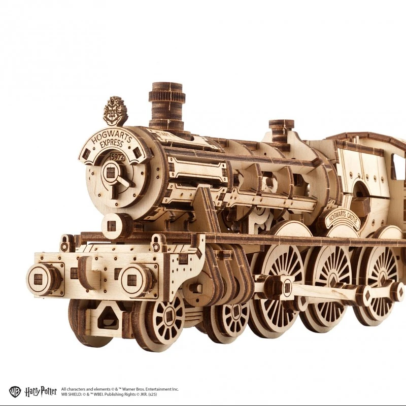 3D Пъзел Ugears Hogwarts™ Експрес - 3Д механичен модел&nbsp;