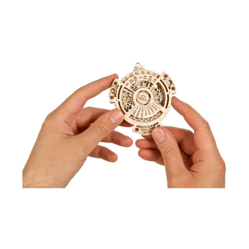 3D Пъзел Ugears Календар -3Д мини модел&nbsp;
