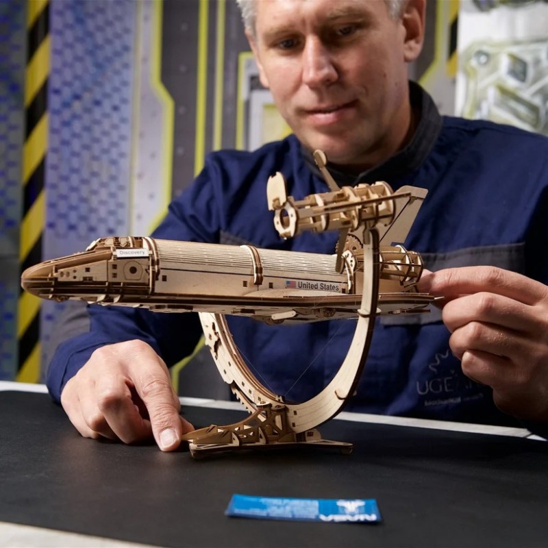 3D Пъзел Ugears НАСА Космическа Совалка-3Д модел-Дърво&nbsp;