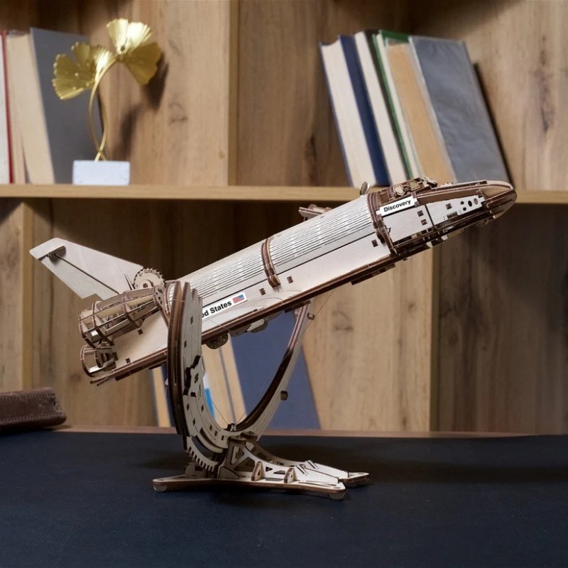 3D Пъзел Ugears НАСА Космическа Совалка-3Д модел-Дърво&nbsp;