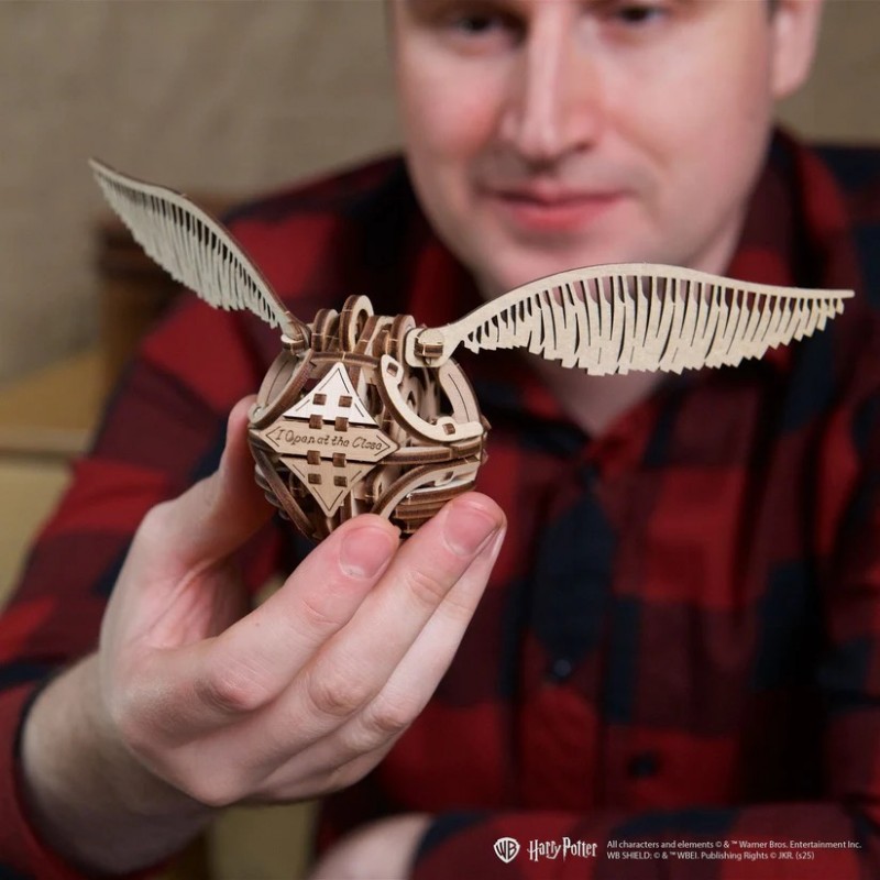 3D Пъзел Ugears Хари Потър Golden Snitch™ -3Д мод&nbsp;