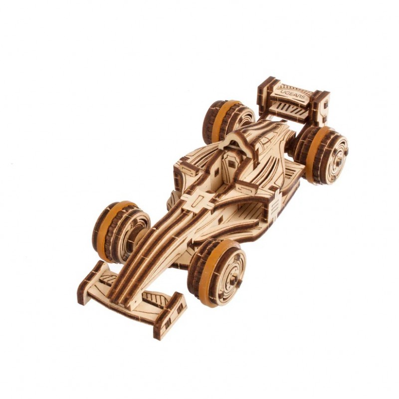 3D Пъзел Ugears Cmpact Racer Болид&nbsp;