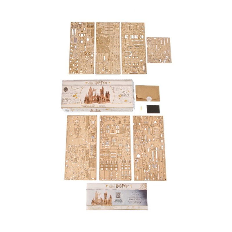 3D Пъзел Ugears Хари Потър Замъкът Hogwarts™-3Д м&nbsp;