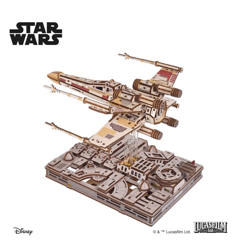 3D Пъзел Ugears Star Wars Корабът X-Wing на Анакин&nbsp;