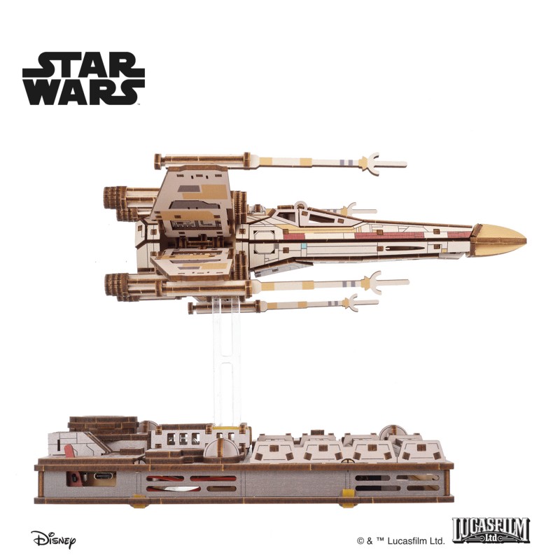 3D Пъзел Ugears Star Wars Корабът X-Wing на Анакин&nbsp;