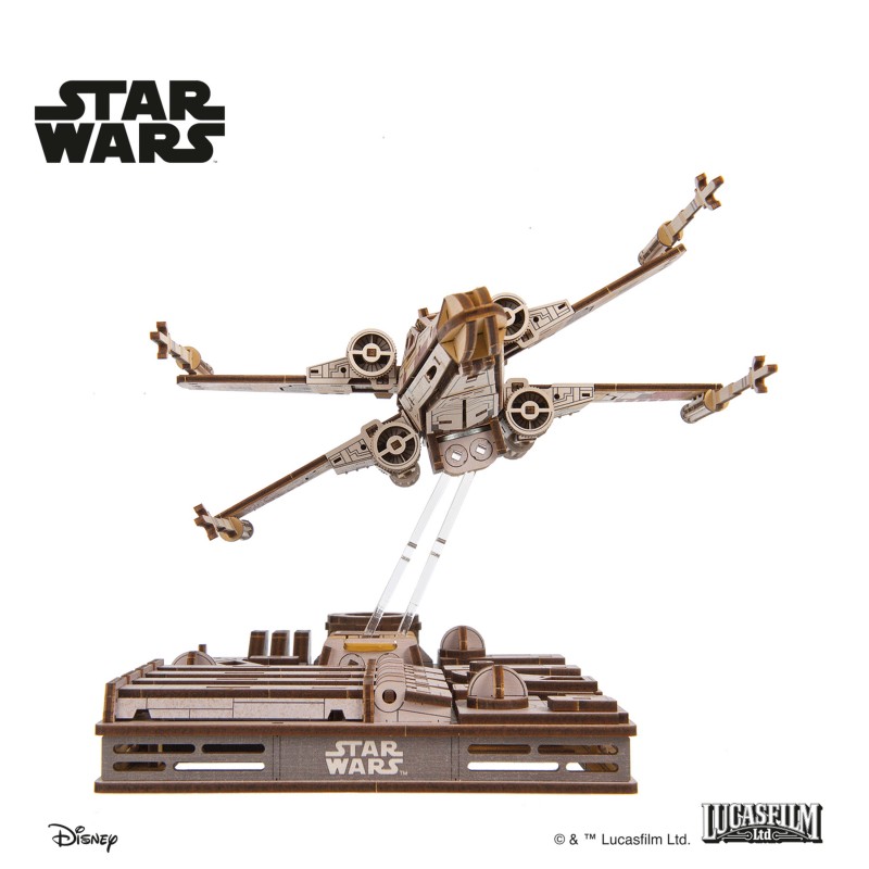 3D Пъзел Ugears Star Wars Корабът X-Wing на Анакин&nbsp;
