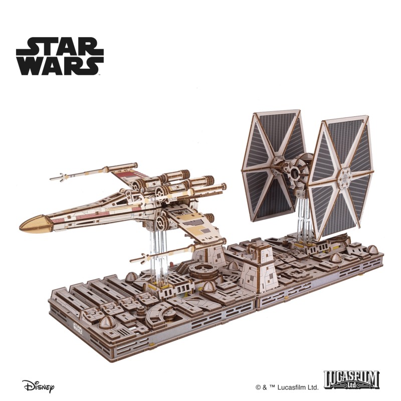 3D Пъзел Ugears Star Wars Корабът X-Wing на Анакин&nbsp;