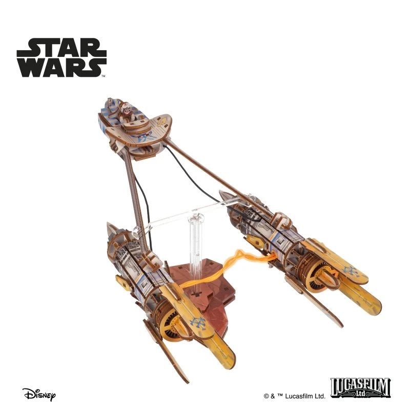 3D Пъзел Ugears Star Wars Корабът на Анакин Podracer&nbsp;