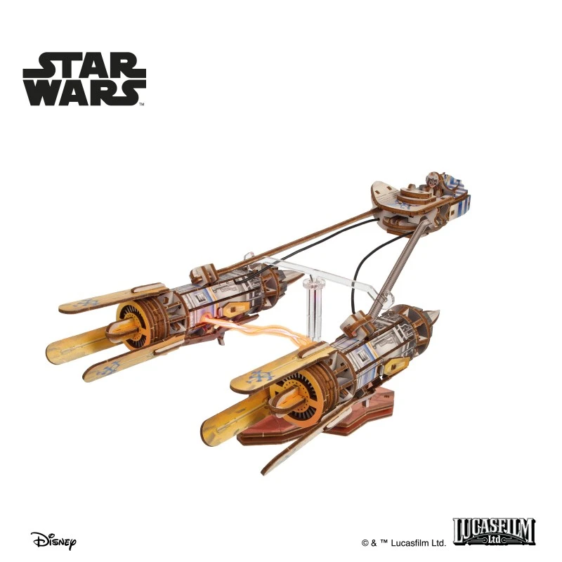 3D Пъзел Ugears Star Wars Корабът на Анакин Podracer&nbsp;
