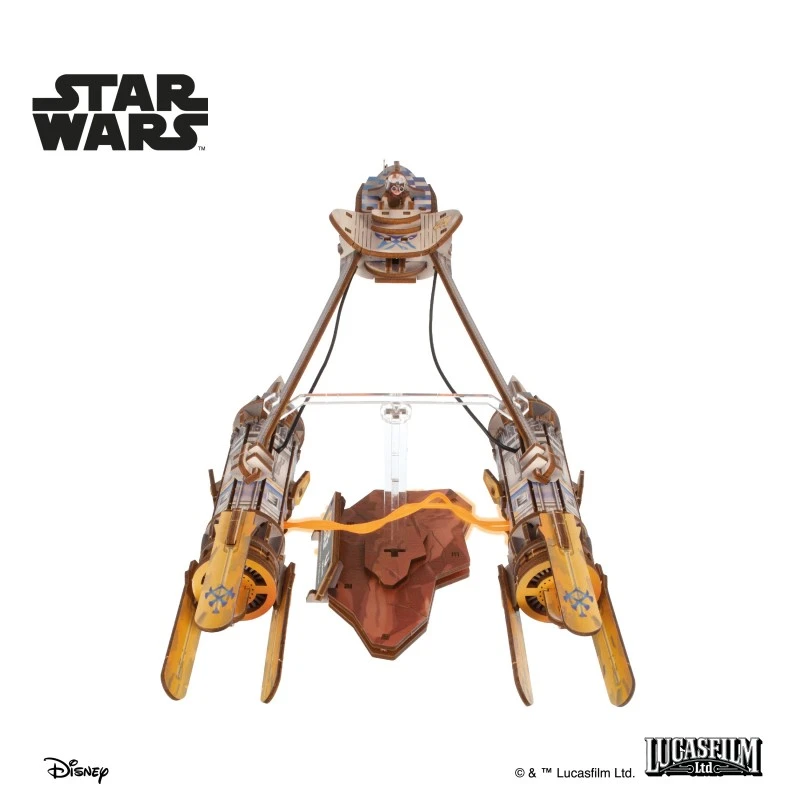 3D Пъзел Ugears Star Wars Корабът на Анакин Podracer&nbsp;