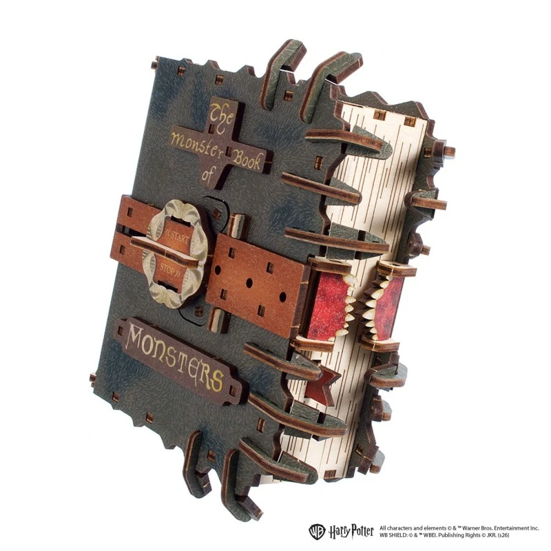 3D Пъзел Ugears Harry Potter Книгата на чудовищата&nbsp;