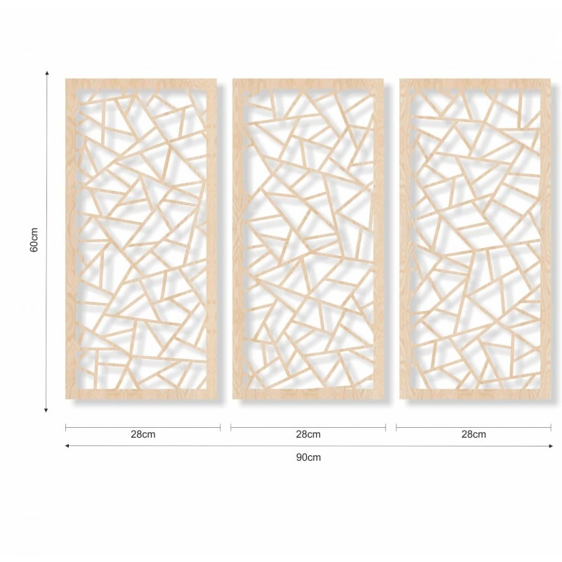 Декорация за стена Broken'Glass, 90x60cm