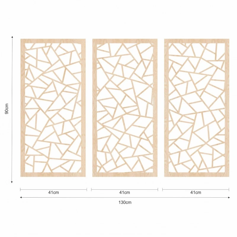 Декорация за стена Broken'Glass, 130x90cm
