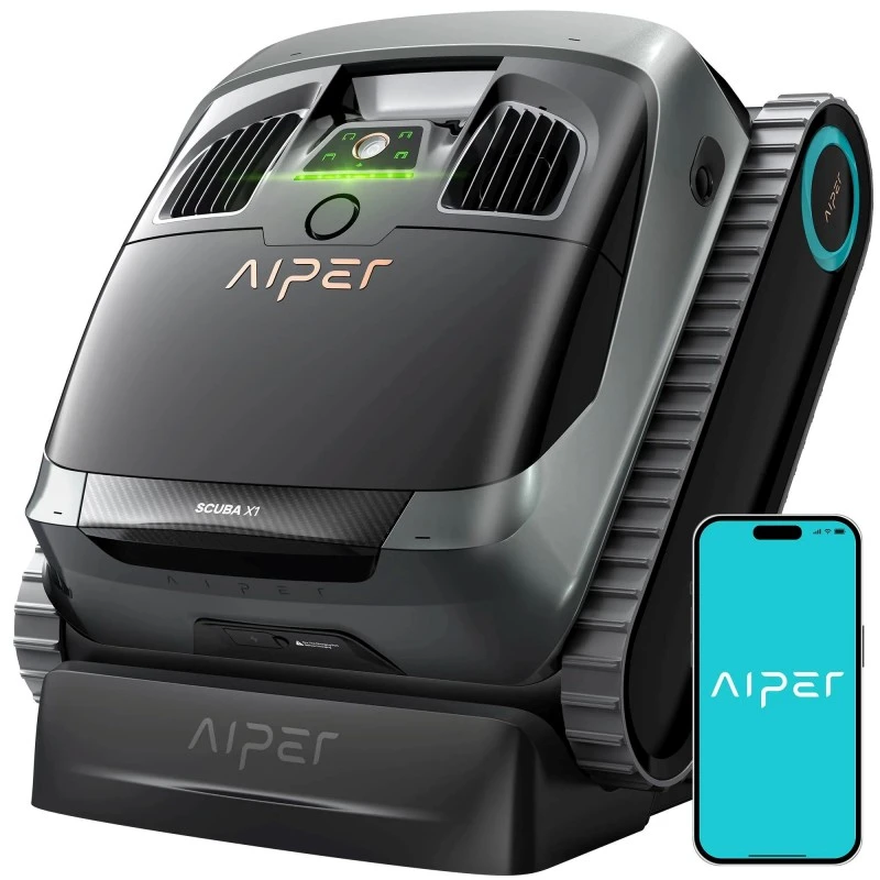 Робот за почистване на басейни Aiper Scuba Х1, Безжичен