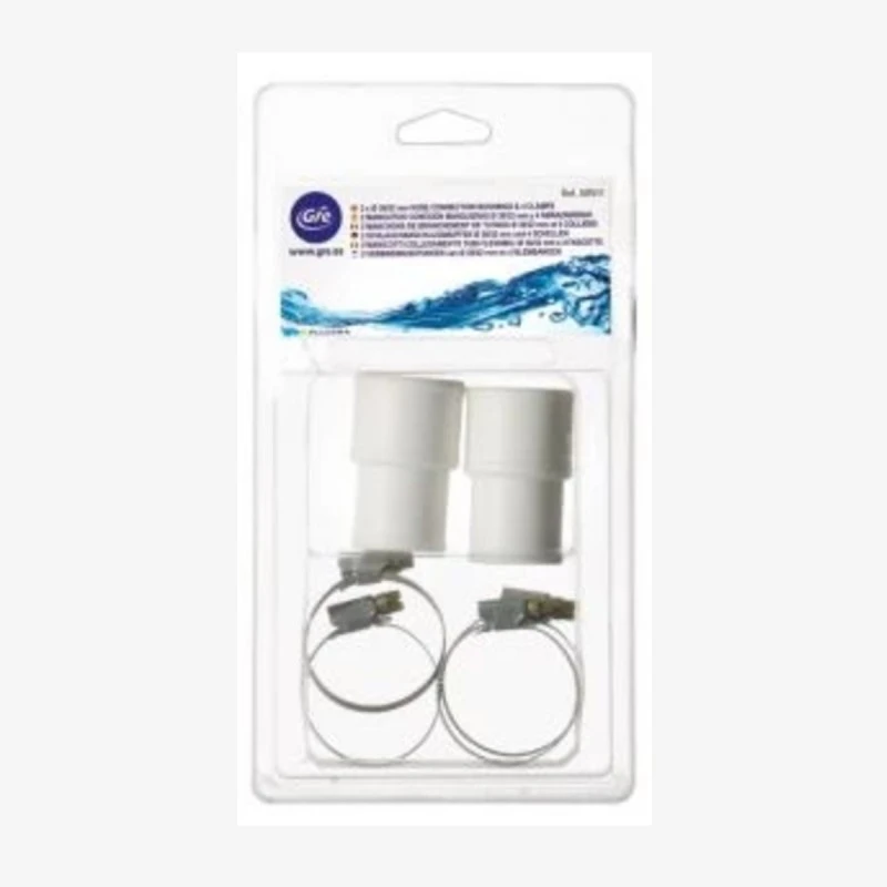 Комплект преходници за маркучи GRE, Ø32 мм - Ø38 мм