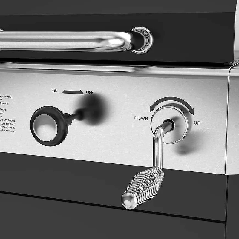 Барбекю на газ и дървени въглища LANDMANN DUAL CORE 3.0 Combo Gas & Charcoal Grill