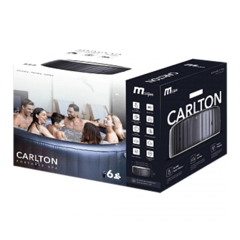 Надуваемо кръгло джакузи Carlton, 6 места | MSpa