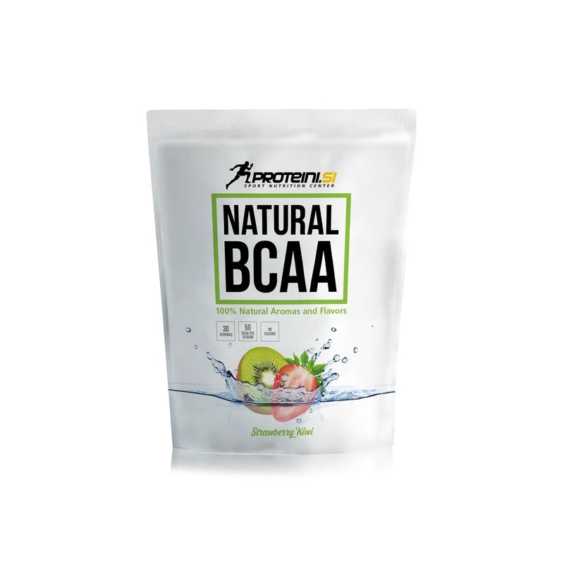 Proteini.SI Natural BCAA, Вкус Ягода и киви, Разфасовка 200g