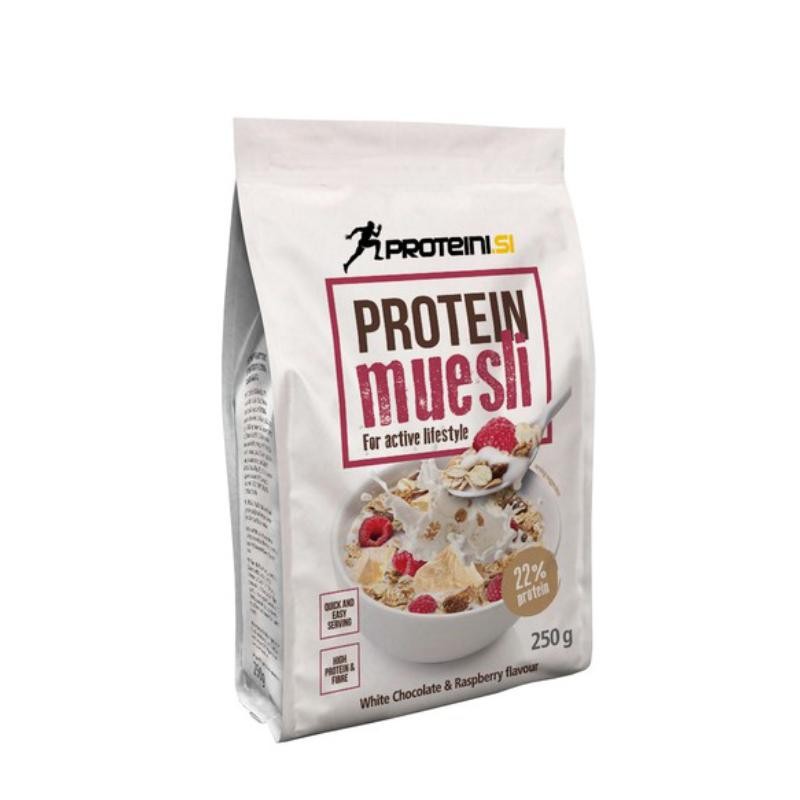 Proteini.SI Protein Muesli - Протеиново Мюсли, Вкус Шоколад с карамел, Разфасовка 250g