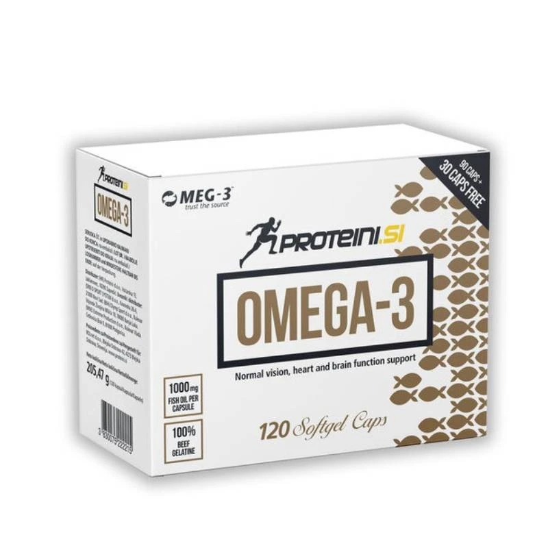 Proteini.SI Omega-3 - Омега, Разфасовка 120 sgels