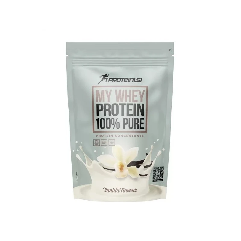 Proteini.SI My Whey Protein 100% Pure - Суроватъчен Протеин, Вкус Ванилия, Разфасовка 300g