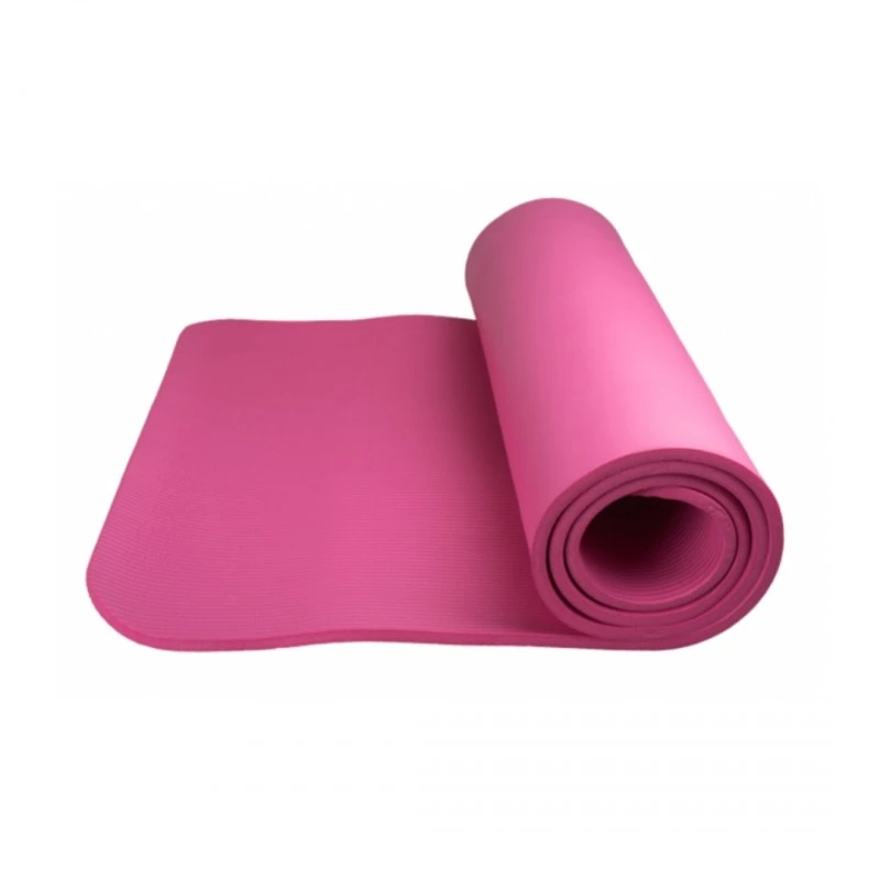 Power System Fitness Yoga Mat Plus - Pink - Постелка за Тренировка, Цвят Розов, Материал Гума