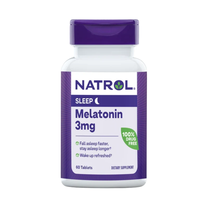 Natrol Melatonin 3mg - Мелатонин, Разфасовка 120 tabs