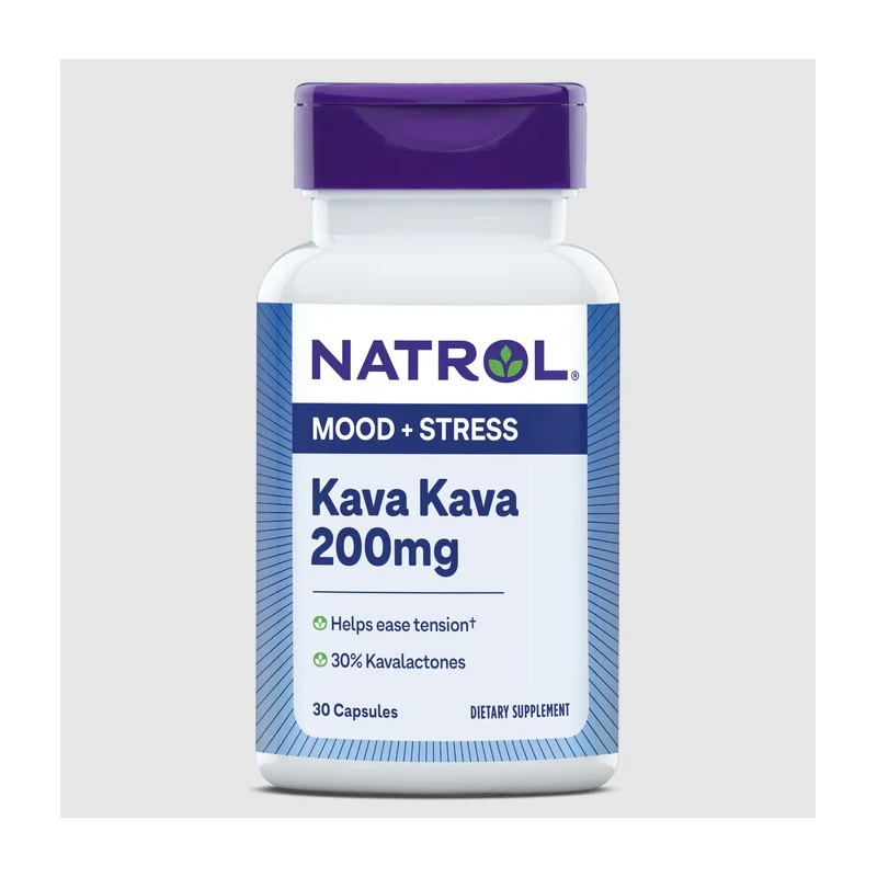 Natrol Kava Kava Extract, Разфасовка 30 caps