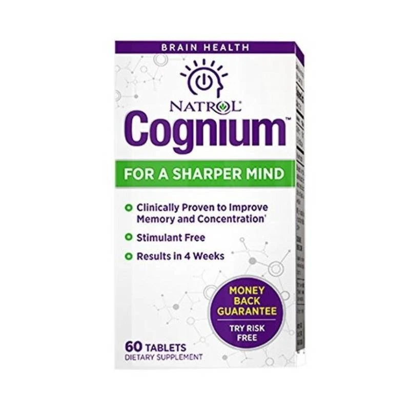 Natrol Cognium, Разфасовка 60 tabs