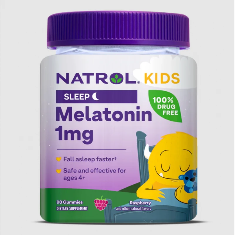 Natrol Kid`s Melatonin 1mg Gummies - Мелатонин, Разфасовка 90 gummies