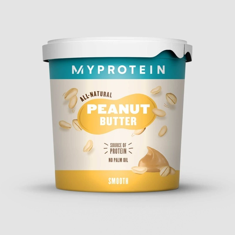 Myprotein Peanut Butter - Фъстъчено масло, Вкус Смуут, Разфасовка 1.000kg
