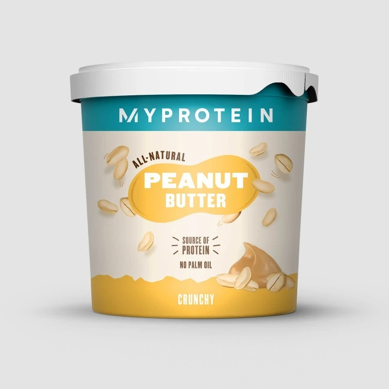 Myprotein Peanut Butter - Фъстъчено масло, Вкус Крънч, Разфасовка 1.000kg