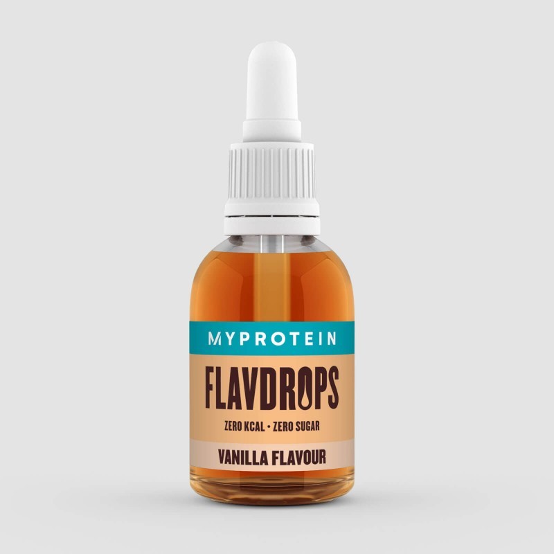 Myprotein Flavdrops - Овкусител, Вкус Ванилия, Разфасовка 50ml