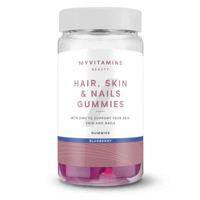 Myprotein Hair, Skin & Nails Gummies - Формула за Коса, Кожа и Нокти, Вкус Боровинка, Разфасовка 60 gummies